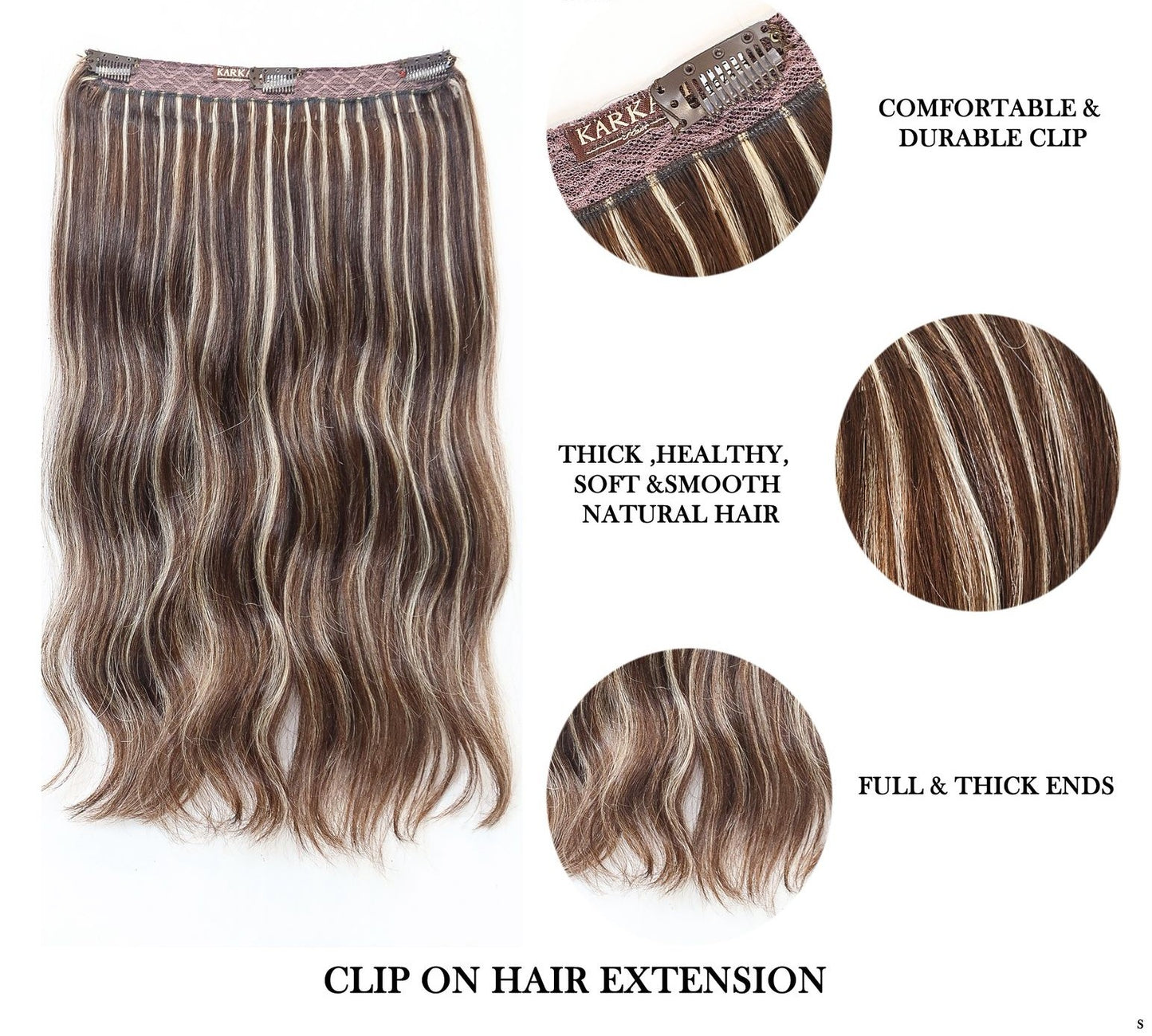 Clip In Extension 140 Grams / 55 cm