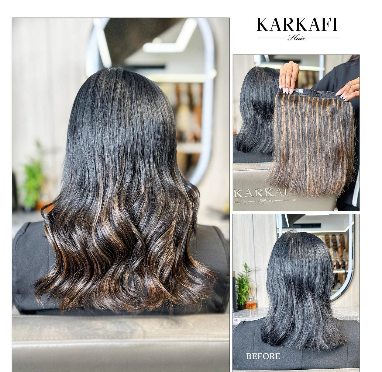 Clip In Extension 140 Grams / 55 cm